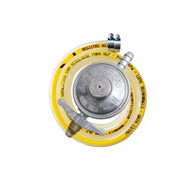 Imagem de Regulador De Gás Botijão Registro Válvula Cozinha Mangueira