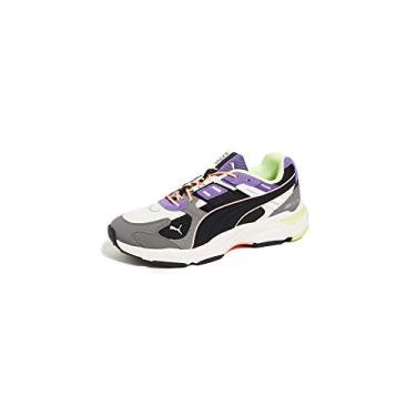 Imagem de PUMA Tênis masculino Lqdcell Extol Archive, Whisper branco - ultra violeta, 8.5 Women/10 Men