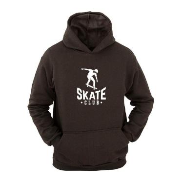 Imagem de Moletom Masculino Canguru Flanelado Skate Club Inverno