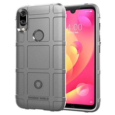 Imagem de Capa Case Armadura Anti Impacto para Xiaomi Redmi Note 7 / Pro (Tela 6.3), Tactical Armor Rugged Shield, TPU, Cushion Design Shell, Xiaomi Redmi Note 7 / Pro (Tela 6.3) (Cinza)