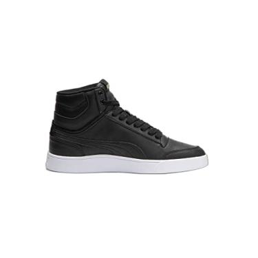 Imagem de Tênis Shuffle Mid Wns Bdp, Puma, Feminino, Preto/Dourado, 38