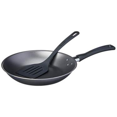 Imagem de Frigideira com Espátula, Garlic, 22 cm, Preto Fosco, Brinox