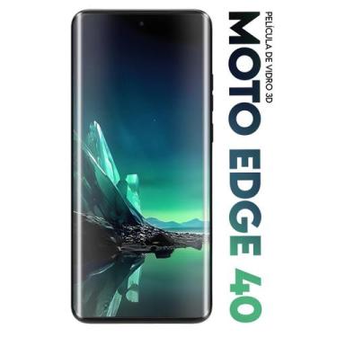 Imagem de Kit 2 Películas De Vidro Full 3D Curvada Para Moto Edge 40 Neo 5g Xt23