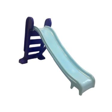 Imagem de Escorregador médio Infantil super resistente e divertido com 3 degraus