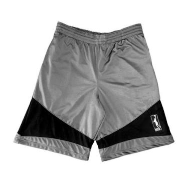Imagem de Bermuda Basquete Masculina M10 Dunk Rise, Chumbo, M