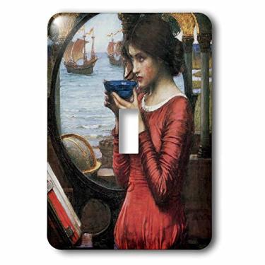 Imagem de 3dRose LLC 3dRose LLC lsp_127293_1 Destiny por John William Waterhouse - Interruptor de interruptor único