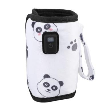 Imagem de Protetor de Calor de Leite USB, Capa Ajustável para Aquecedor de Garrafas de Viagem para Passeios Em Família, Uso Doméstico, Capa Portátil para Aquecedor de Garrafas de Leite Com