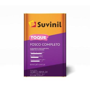 Imagem de Tinta Para Parede 18l Toque Fosco Completo Suvinil - Gelo - SUVINIL AC