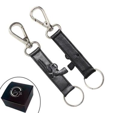 Imagem de Chaveiro SLIM Tradicional Pingentes Personalizado Fecho Mosquetão - GR