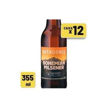 Imagem de Cerveja Patagonia Bohemian Pilsener Nacional Long Neck 355ml Caixa c/ 