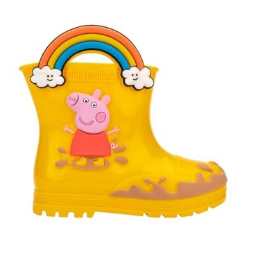 Imagem de Mini Melissa Welly + Peppa Pig Amarelo Bege 35893-17/18