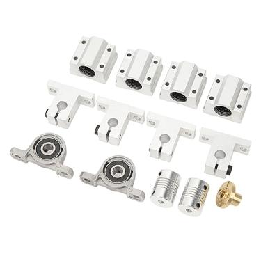 Imagem de Kit de Eixo de Haste de Movimento Linear Com 2 Peças de Parafuso de Chumbo T8x8, Alta Resistência à Tração e Menos Ruído para Impressora 3D, Máquina de Gravura, Controle (8-200)