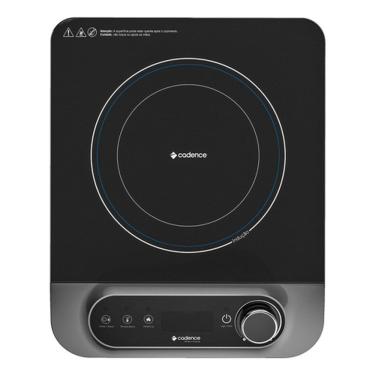 Imagem de Cooktop Portatil Inducao Vidro Preto 220v 1 Boca - Cadence