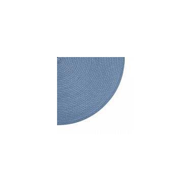 Imagem de Jogo americano redondo  4 unidades -  Azul Jeans - Copa & Cia