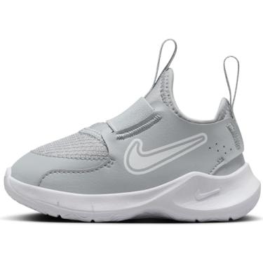 Imagem de Nike Tênis de treinamento para bebês meninos, Lobo cinza/branco, 16