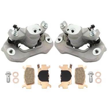 Imagem de M MATI Pinça de freio a disco traseira esquerda e direita para Honda Pioneer 1000 Talon 1000 1000X 1000R SXS1000 2016-2023 com almofada sinterizada 43150-HL4-A01 43250-HL4-A01 43150-HL6-A01 1 432 50