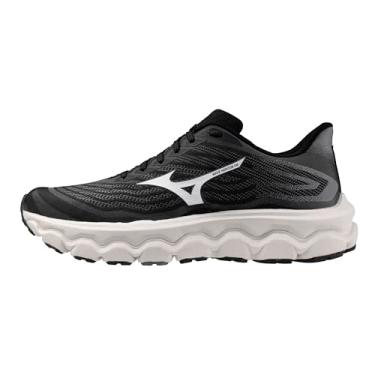 Imagem de Mizuno Tênis de corrida masculino Wave Horizon 8, Preto/branco, 44