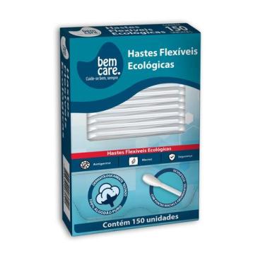 Imagem de Hastes flexíveis bem care com 150un
