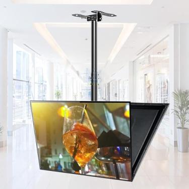 Imagem de CUTPOIY Suporte de parede para TV, suporte ajustável, suporte de TV para TVs LCD LED de 55 a 75 polegadas para TVs de 26 a 70 polegadas