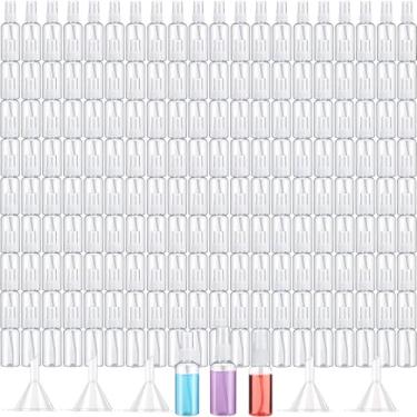 Imagem de Sidkuct 200 frascos de spray de 200 peças, frascos de spray de 28 g com funis, frasco de spray recarregável para óleos essenciais e perfumes de viagem