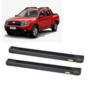 Imagem de Estribo Duster Oroch Expression 2016 Alumínio Preto - CCF