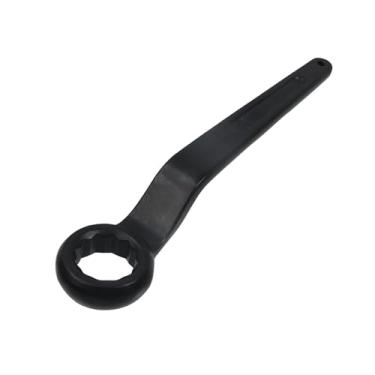 Imagem de Oedema Chave tipo anel de extremidade de caixa de 32 mm, chave inglesa de anel único, chave inglesa de aço de liga, preta