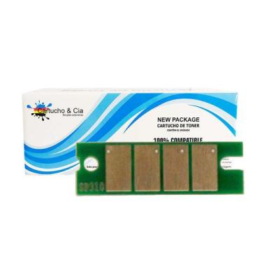 Imagem de Chip Ricoh SP310 SP311  Toner 407578  6.4K - Cartucho & Cia