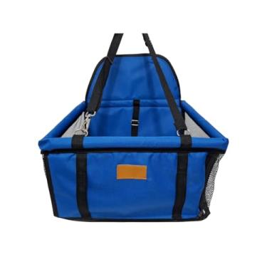 Imagem de Cadeirinha Assento Cadeira Pet de Carro para Cães Cachorro Gatos ATÉ 10KG(Azul Royal)