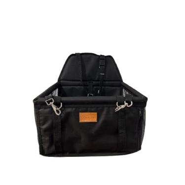 Imagem de Cadeirinha Assento Cadeira Pet de Carro para Cães Cachorro Gatos ATÉ 10KG(Preto)