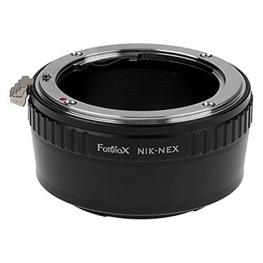Imagem de Adaptador de montagem de lente Fotodiox - compatível com lentes Nikon F-Mount para câmeras Sony E-Mount