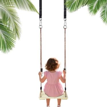 Imagem de Balanço de Exterior - Conjunto de Balanços para Quintal de Pequeno Espaço para Crianças,Equipamento Sensorial para Jogos com Assentos Robustos para Jardim Infantil Playground Quintal e Áreas Exteriore