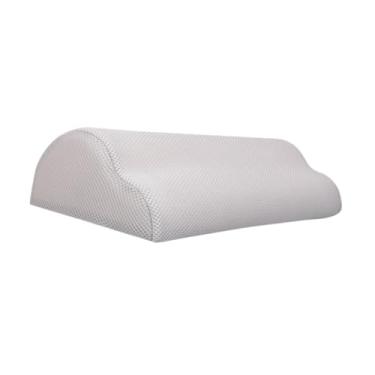 Imagem de IEUDNS Apoio para os pés sob a mesa no trabalho Apoio para os pés sob a mesa Conforto Descanso ergonômico para as pernas Almofada para de escritório para, Cinza