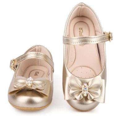 Imagem de Sapatilha Infantil Feminina Menina laço Borboleta e Pérolas 1011-Feminino