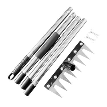 Imagem de IEUDNS Capinador de jardinagem, ferramentas de capina de alto desempenho, cabo ergonômico, ferramenta removedora de garras, ferramenta extratora de ervas, 8 Dicas