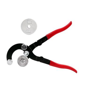 Imagem de Generic Dobrador de tubos 4 em 1, ferramenta manual prática e conveniente para tubos de 1/4 5/16 3/8 3/16 polegadas para encanamento de de aquecimento, Vermelho