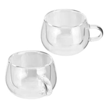 Imagem de Jogo de  Xícaras de Chá Parede Dupla 240ml 1815 - Class Home