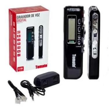 Imagem de Gravador Digital De Voz Tomate 8Gb Portátil Profissional