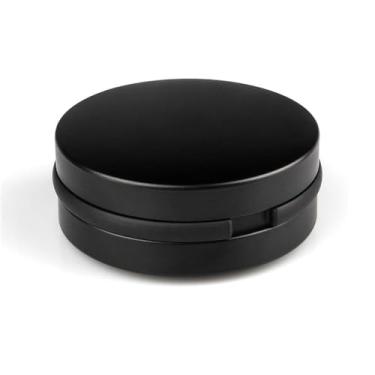 Imagem de Soundlink Capa de fone de ouvido redonda de liga de alumínio, caixa de armazenamento protetora à prova d'água para monitor intra-auricular