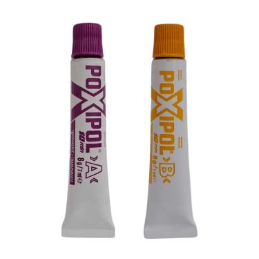 Imagem de Cola Adesivo Solda Plástica Poxipol Transparente 16g