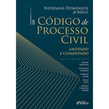 Imagem de Código De Processo Civil - Anotado E Comentado - 3ª Ed - 2023