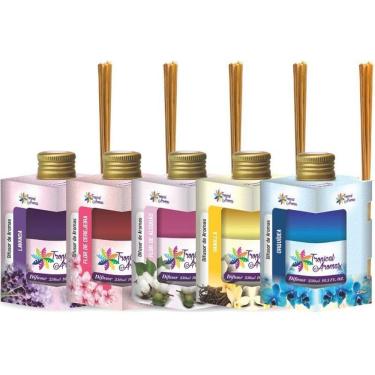 Imagem de Kit 5 Difusor Aromatizante 250Ml Aromatizador De Ambiente