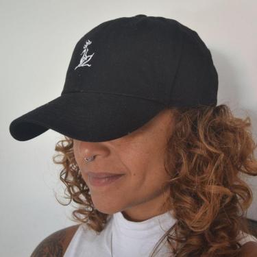 Imagem de Boné Dad Hat Seis Gomos Bordado - Preto-Unissex