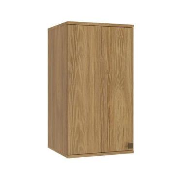 Imagem de Armário Aéreo Celeste Kappesberg 100% Mdf 1 Porta Nogueira