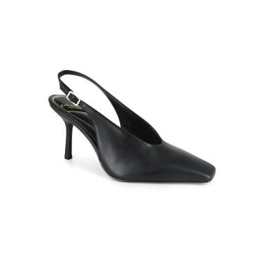 Imagem de Kenneth Cole New York Bomba aérea feminina, Couro preto, 37