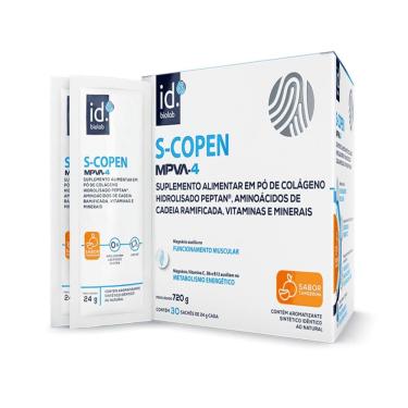 Imagem de S-Copen Sabor Tangerina com 30 Sachês de 24g cada