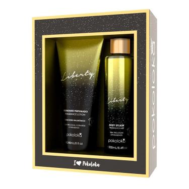 Imagem de Kit Pokoloka Liberty Feminino - Body Splash 250ml + Hidratante Corporal 240ml