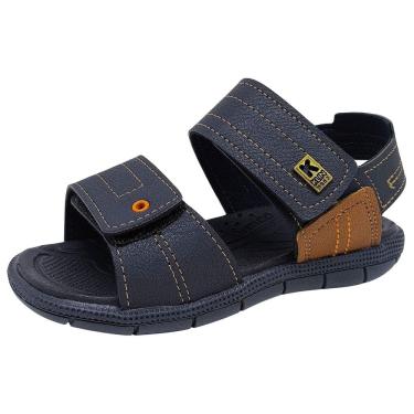 Imagem de Sandalia Infantil Menino Conforto Fácil Calce Tictac Klin