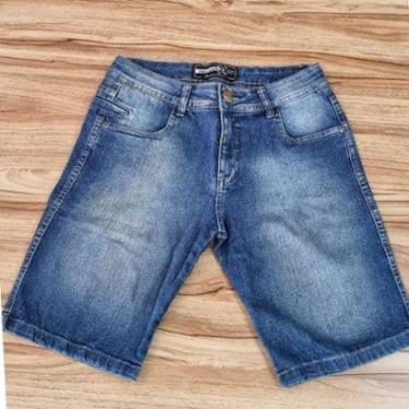 Imagem de Bermuda Jeans Masculina Squadrão Jeans Tradicional-Masculino