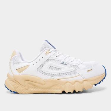 Imagem de Tênis Fila Venture Tracer 2 Masculino, Branco, Bege, 42