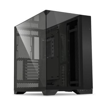 Imagem de Gabinete Gamer Lian Li O11 Vision - Vidro Temperado - USB-C - USB 3.0 - E-ATX - Preto - 011VX